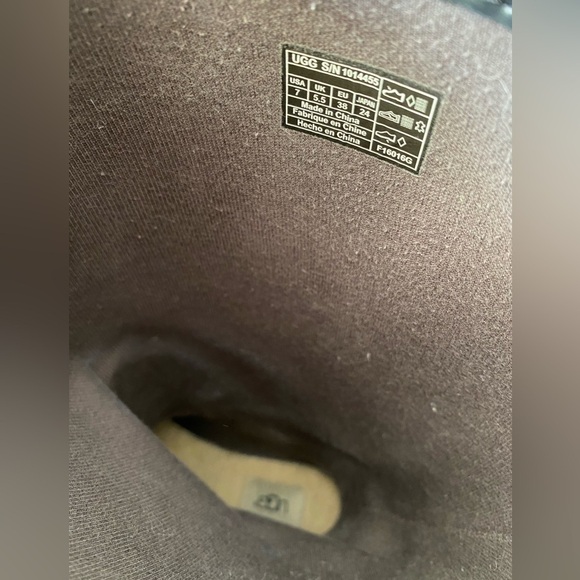 UGG Reignfall Wool & Rubber Rainboots Size 7 - Picture 7 of 8